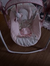 Babywippe babyschaukel rosa gebraucht kaufen  Niederstetten