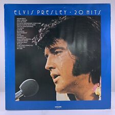 Elvis Presley 20 Hits Lp Vinyl Brazil 1983 Promo NM/VG+ comprar usado  Brasil 