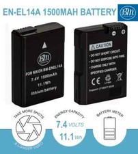 Qty el14a batteries for sale  Chesterfield