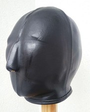 Ledermaske schwarz handgeferti gebraucht kaufen  Duisburg