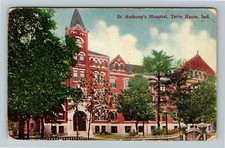 Cartão postal antigo Terre Haute IN Indiana, St Anthony's Hospital, c1910 comprar usado  Enviando para Brazil