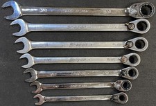 Snap On SOXRR707A 7 Pçs 12 Pontos SAE Catraca Conjunto de Chaves Reversíveis 3/8-3/4”, usado comprar usado  Enviando para Brazil