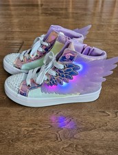Sapatos de cano alto Twinkle Toes Skechers Wings unicórnio tamanho 3 infantil  comprar usado  Enviando para Brazil