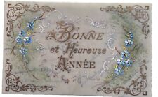 Cpa bonne année d'occasion  Aubenas