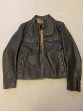Mens brown leather for sale  BINGLEY