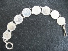 Taschenuhrkette silber 900 gebraucht kaufen  Deutschland