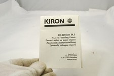 Kiron 200mm f4.5 for sale  Ben Lomond