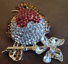 Robin brooch bird for sale  GRAVESEND