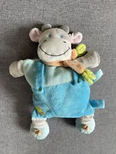 Doudou vache bleu d'occasion  Grans