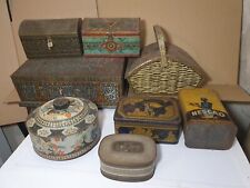 Lot anciennes boite d'occasion  Solesmes
