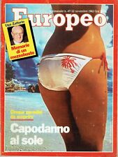 Europeo 1982 giorgio usato  Italia