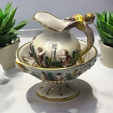 Small capodimonte pitcher for sale  La Quinta