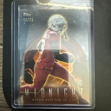 2024 Topps Midnight Marvin Harrison Jr. Orange /75 Rookie (RC) #18, usado comprar usado  Enviando para Brazil