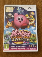 Kirby's Adventure Wii per Nintendo Wii, versione pal italiana, completo, używany na sprzedaż  Wysyłka do Poland