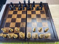 Antique chess backgammon for sale  POOLE