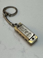 Mini chaveiro harmônica vintage - 1,5" metal instrumento musical bugiganga hobby excelente estado usado comprar usado  Enviando para Brazil
