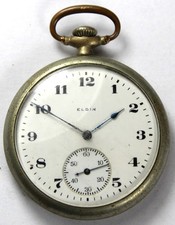 Relógio de bolso 1921 Elgin grau 303 12s 7j - Peças/reparo comprar usado  Enviando para Brazil