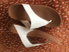 Fitflop sandals white for sale  TUNBRIDGE WELLS