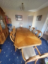 Large extending dining for sale  BURY