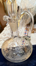 Small etched glass for sale  AYLESBURY