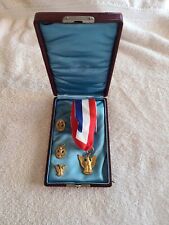 De colección BSA Distinguido Águila Scout Premio Medalla Colgante Dije Sombrero Prendedor, usado segunda mano  Embacar hacia Argentina