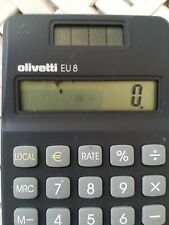Calcolatrice solare olivetti usato  Pomezia