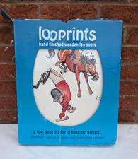 Looprints wooden toilet for sale  LEAMINGTON SPA