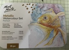Metallic water colour for sale  BIDEFORD