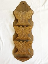 Vtg carved butterfly for sale  Eureka