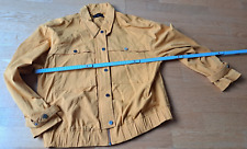 Jeansjacke cker gelb gebraucht kaufen  Gilching