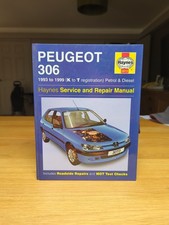 Peugeot 306 haynes for sale  SHOREHAM-BY-SEA