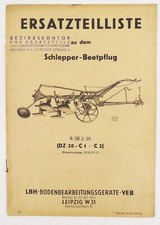 Ersatzteilliste dem schlepper gebraucht kaufen  Neugersdorf