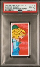 1989 SLEEPING BEAUTY Brooke Bond MAGICAL WORLD OF DISNEY #18 PSA 10 GEM ESTADO PERFEITO comprar usado  Enviando para Brazil