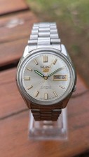 1990 Seiko 5 relógio masculino automático com mostrador raro todo original e funcionando bem comprar usado  Enviando para Brazil
