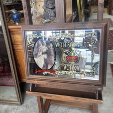 Enseigne miroir vintage d'occasion  Étables-sur-Mer