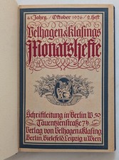 velhagen klasings monatshefte gebraucht kaufen velhagen klasings monatshefte gebraucht kaufen Hamburg
