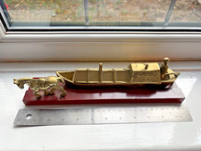 Heavy brass canal for sale  STOCKPORT