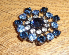 Flower blue applique for sale  LONDON