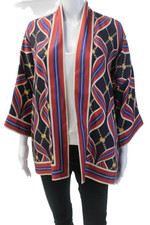 Jaqueta Gucci Feminina Frente Aberta GG Corrente Estampa Fita Camisa de Seda Vermelha Marinha IT 36, usado comprar usado Jaqueta Gucci Feminina Frente Aberta GG Corrente Estampa Fita Camisa de Seda Vermelha Marinha IT 36, usado comprar usado  Enviando para Brazil