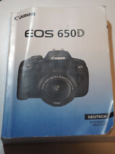 Eos 650d benutzerhandbuch d'occasion  Grenoble-