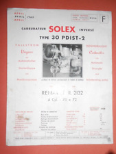Carburateur solex pdist d'occasion  Sainte-Sévère-sur-Indre