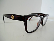 Óculos Gucci Havana marrom oval/quadrado GG0798O 005 55 15 140, usado comprar usado  Enviando para Brazil