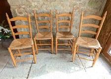 Rush seat dining for sale  SHEPTON MALLET