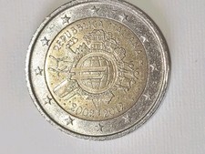 Moneta commemorativa euro usato  Montesilvano