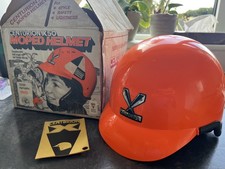 Casco Vespa Scooter Centurion Naranja 1973 De Colección Construido en Caja Original Peak segunda mano  Embacar hacia Mexico