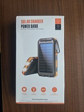 Portable 20000mah solar for sale  CHIGWELL