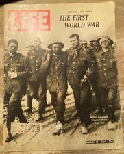 Vintage Life Magazine March 13 1964 The First World War Part 1 British Wounded W comprar usado  Enviando para Brazil