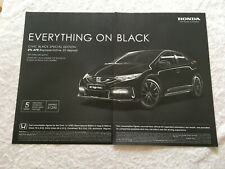Honda civic black for sale  BRISTOL