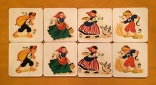 Vintage antique coasters for sale  Clive