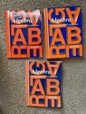 Saxon math algebra for sale  Peoria